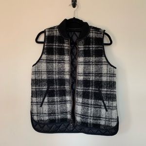 Madewell Plaid Vest